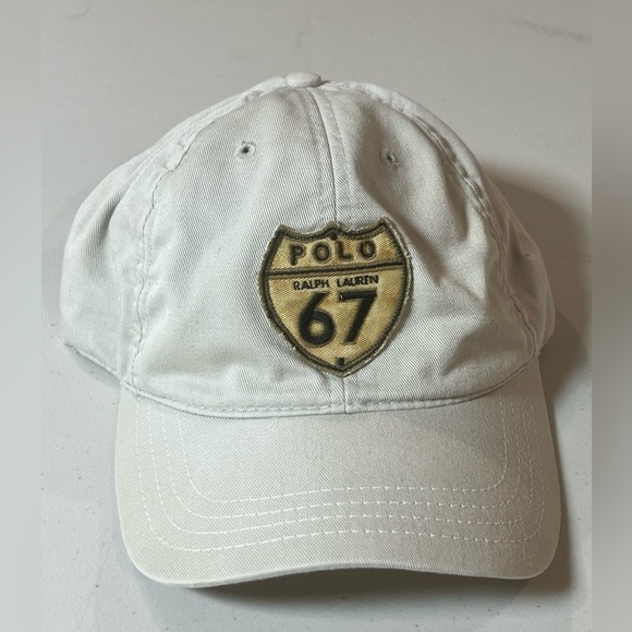 Polo Ralph Lauren Vintage 67’ Highway 67 Front Emblem Embroidered Hat - Picture 2 of 7